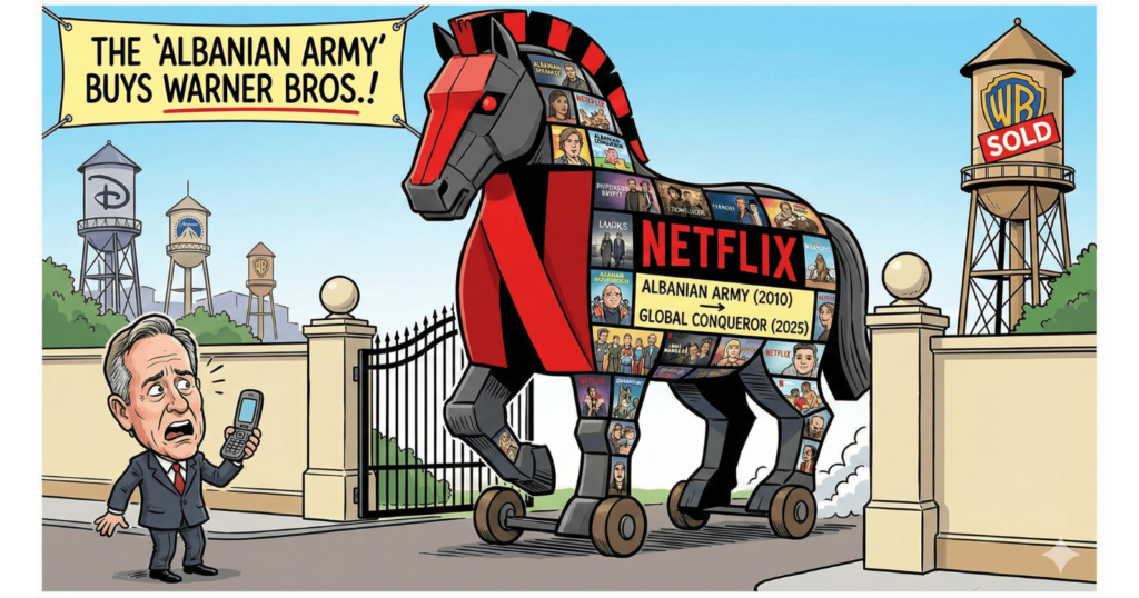 Hace 15 años cuando Jeff Bewkes se burló Netflix no se imaginaba que su empresa sería absorbida