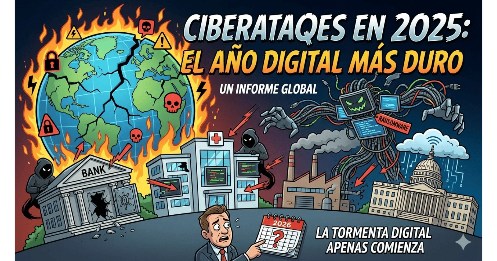 Ciberataques en 2025