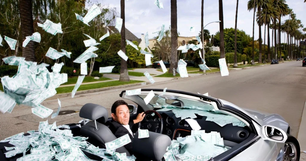 Jordan Belfort, el excéntrico inversor y propietario de Stratton Oakmont, una de las mayores empresas de corretaje de Nueva York